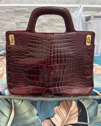 Vintage ferragamo vintage alligator