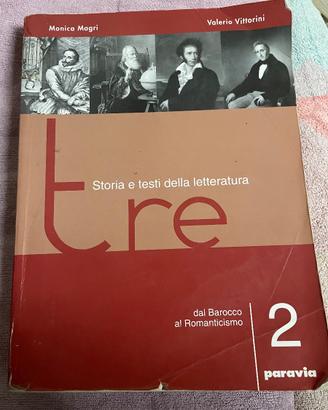 Tre storia e testi di letteratura