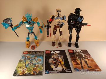 Blocco lego 71312 75523 75131 bionicle ekimi mask