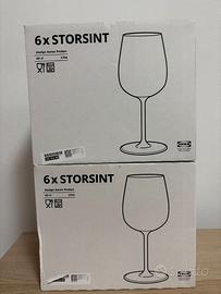 Storsint - 12 Calici da vino Ikea