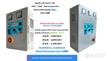 AVVIATORE SOFT STARTER DA 7,5 A 37KW