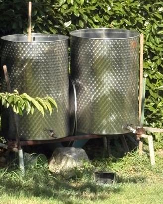 Cisterne in acciaio inox da 500lt per vino o acqua