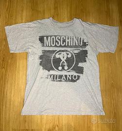 Tshirt Moschino grigia Taglia M over