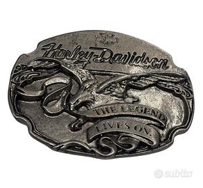 Fibbia Harley Davidson Aquila Vintage 77g