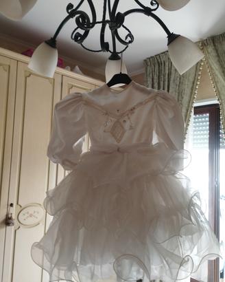 vestito bimba damigella o battesimo