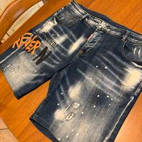 Jeans corto dsquared2