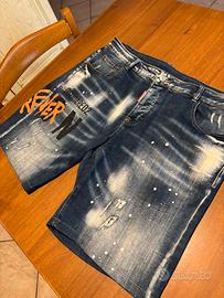 Jeans corto dsquared2