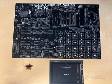 TEC-1G  PCB + GLCD + RTC + SD e switch pw on