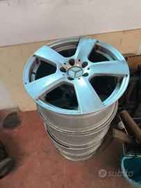 4 cerchi 17 pollici Mercedes 