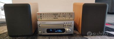 HIFI DENON RCD-M33 + CASSE + KIT BT • PERFETTI !