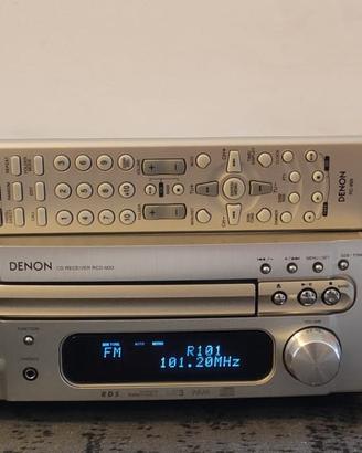 HIFI DENON RCD-M33 + CASSE + KIT BT • PERFETTI !