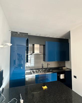 Cucina lineare più penisola