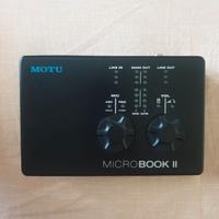 Motu Microbook II - interfaccia audio USB - scheda