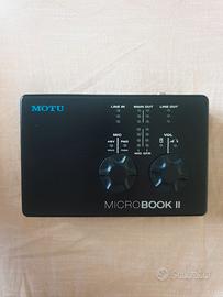 Motu Microbook II - interfaccia audio USB - scheda