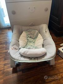 Sdraietta altalena vibrante per bambino ingenuity
