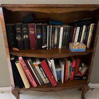 Libreria vintage anni 50’ intarsiato