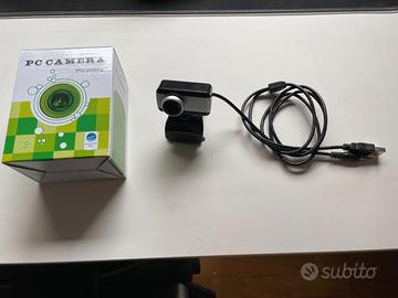 Webcam con microfono USB computer