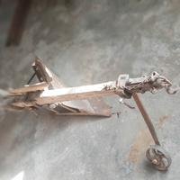 2 aratri manuali tradizionali – da collezione 