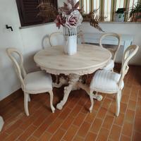 TAVOLO SHABBY ALLUNGABILE 
