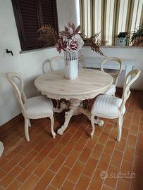 TAVOLO SHABBY ALLUNGABILE 