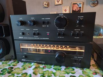 AKAI AM-2250 + AT-2250 - Coppia Vintage Hi-Fi 