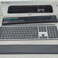 Tastiera Logitech MX Keys for Mac + Palm Rest