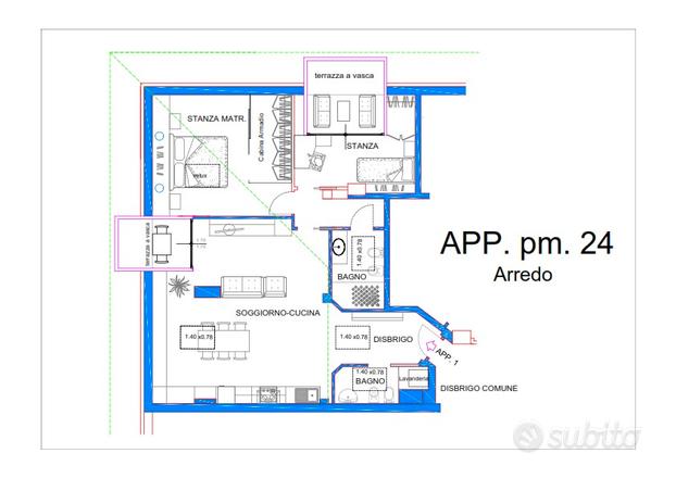 Mezzolombardo attico 320000 - 48000 = 272000