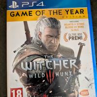 PS4 The witcher Wild Hunt