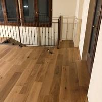 Parquet Rovere plancia stretta stock a magazzino