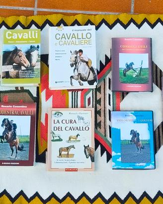 Libri e CD equitazione in blocco 