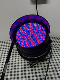 FARETTO PAR 64 LED RGB  DMX - SCONTO QUANTITA'