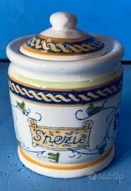 Portaspezie in Ceramica Faenza