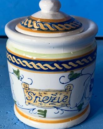 Portaspezie in Ceramica Faenza