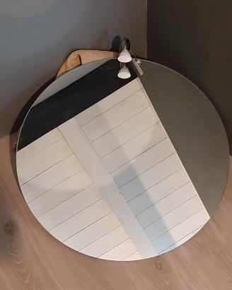 Specchio rotondo 75 cm con luce