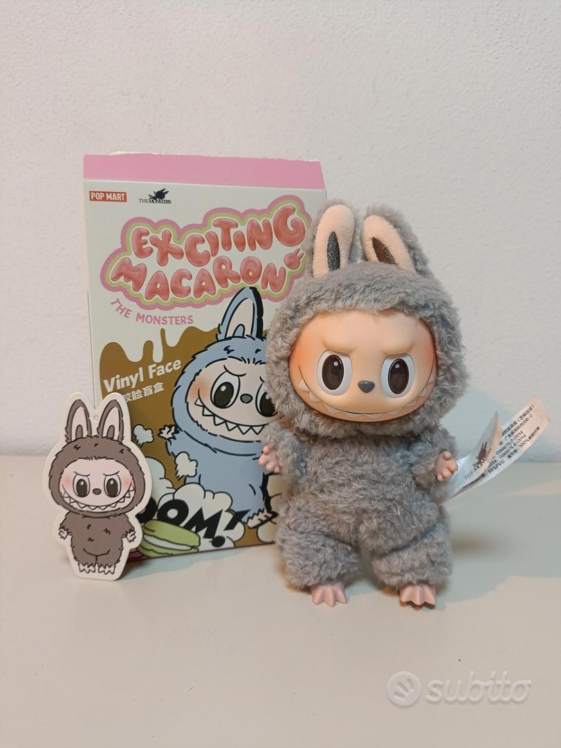 POPMART ラブブExcitingMacaron Sesame Bean Labubu Sesame Bean Exciting Macaron Popmart - Collezionismo