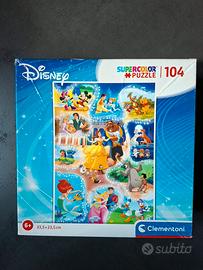 Puzzle bambina cartoni Walt Disney 104 pezzi