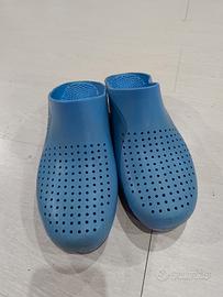 Zoccoli calzuro n 42-43 azzurri