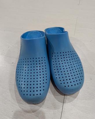 Zoccoli calzuro n 42-43 azzurri