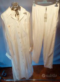 Ferrè tailleur pantalone da cerimonia new vintage