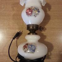 Lampada Art Nouveau Francese Retrò Anni '70
