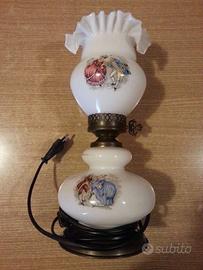 Lampada Art Nouveau Francese Retrò Anni '70