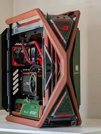 Case Asus Rog Hyperion GR701 moddato tema DOOM