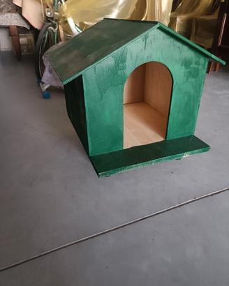 casetta di legno per cani 