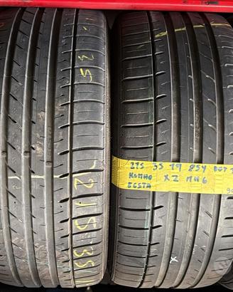 Kumho 215 35 19 battistrada 80% estive