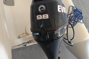 Gommone con motore envirude