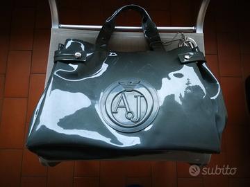 Borsa da donna marca ARMANI JEANS, col. verde