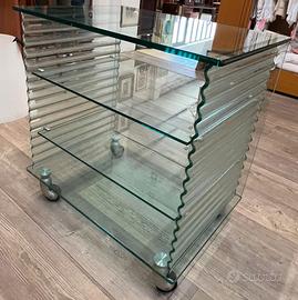CARRELLO IN VETRO TEMPERATO 'FIAM-PESARO'