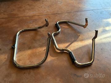 Paramotore crash bar per Harley softail 1450