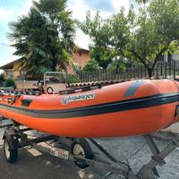 Gommone Mariner 430 + Carrello + Mercury 35Cv