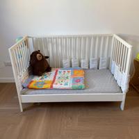 Letto a sbrarre GULLIBER Ikea + materasso SKÖNAST